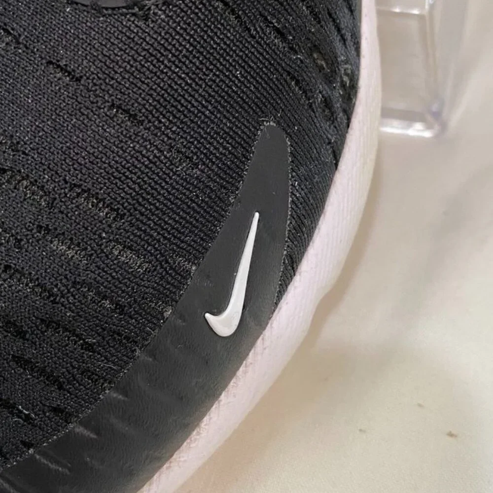 Nike Air Max 270 Black White Sneakers Women’s 7.5 Lifestyle Running Shoes - Picture 10 of 15